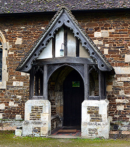 The south porch January 2013